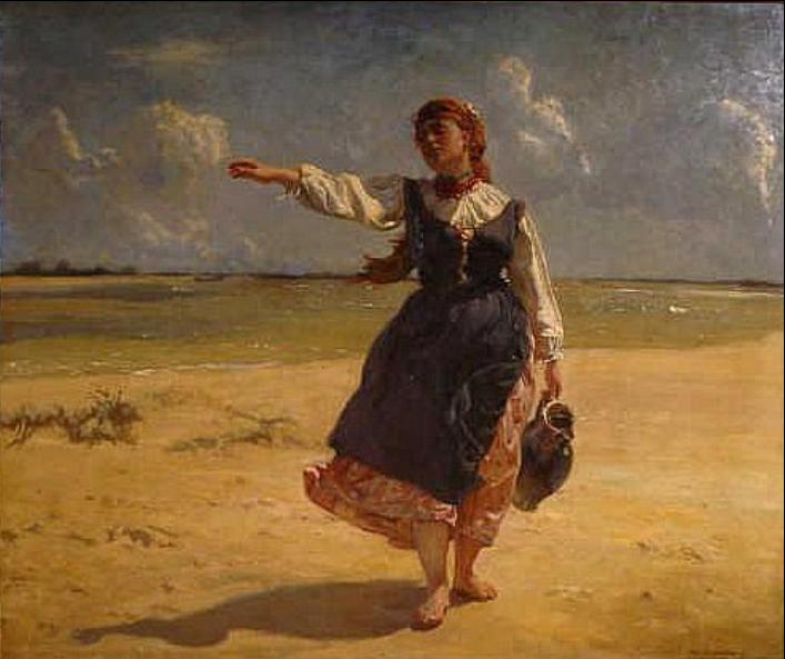 Peasant Girl with a Jug